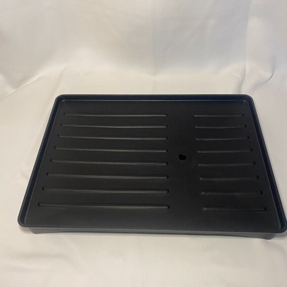 Brian & Dany Aluminum Dish Drying Rack Black Silver PY526 Expandable New OpenBox - Picture 4 of 10